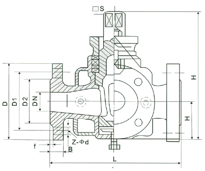 High-pressure floating ball valve