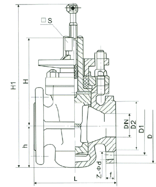 High-pressure floating ball valve